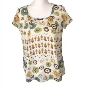 Dressbarn high/low blouse size small